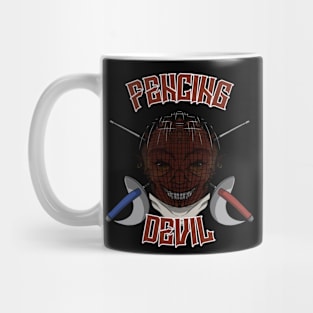 Fencing Devil Mug